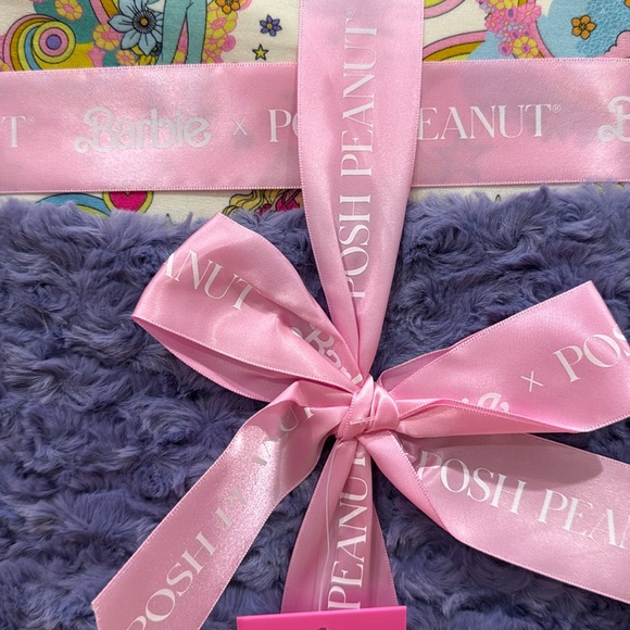 New posh peanut Barbie purple minky so soft! Perfect for your little princess💜